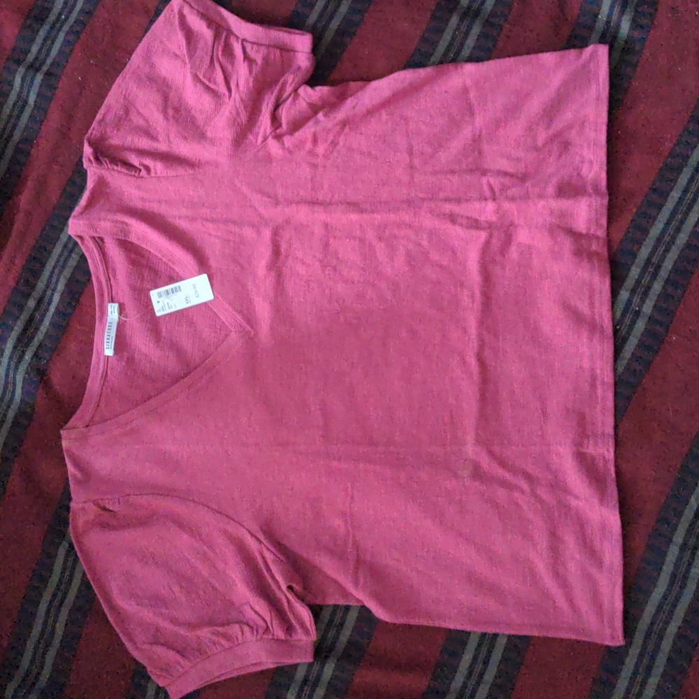 Pink v neck